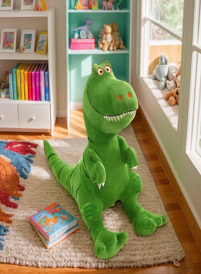 Wemi TIPINOICE Cute Dinosaur Stuffed Animal Toys Soft Dino Plush Doll T-Rex Tyrannosaurus Dinosaur Figure Green 21" - Image 4